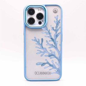 iPhone 14 pro max Hülle - Coral blau - "CoralBlue" - nachhaltig