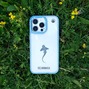 Samsung S24 Hülle - Leopardenhai blau - "BlueLeopard" - nachhaltig