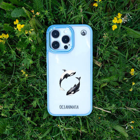Samsung S24 Hülle - Orca blau - "OrcaFlow" - nachhaltig