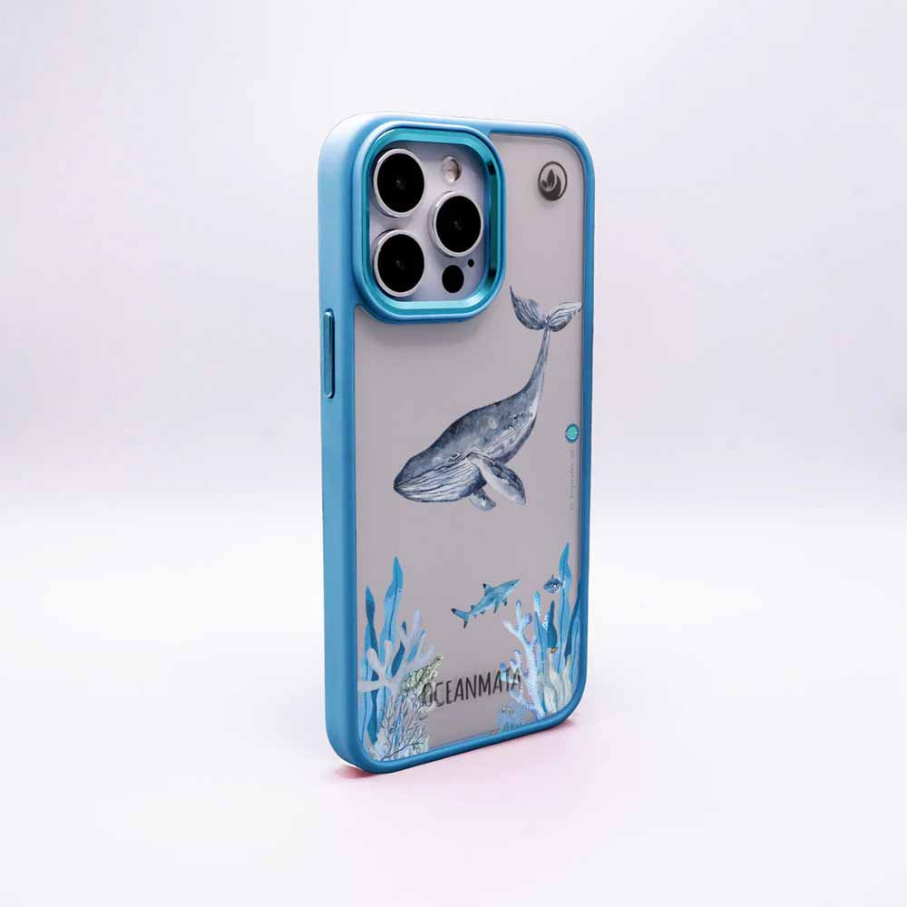 iPhone 16e/17e Hülle - Meer blau - "Ocean" - nachhaltig