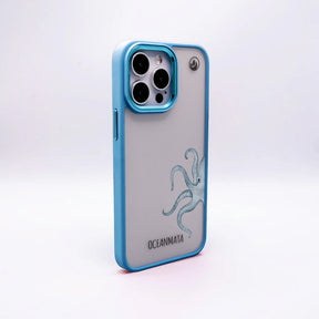 iPhone 17 pro max Hülle - Oktopus blau - "TentacleTheory" - nachhaltig
