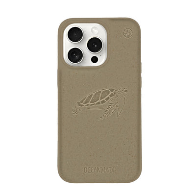 iPhone 15 pro max Hülle - grün - "TURTLE" - nachhaltig