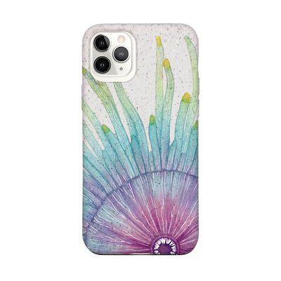 iPhone 11 pro Hülle - weiß - "jellybutton" - nachhaltig
