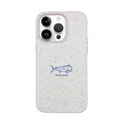 iPhone 14 pro max Hülle - Fisch weiß - "MahiMahi" - nachhaltig