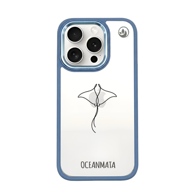 iPhone 15 pro Hülle - Mantarochen - "Mantaray" - nachhaltig