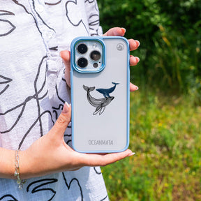 iPhone 17 pro max Hülle - Wal blau - "BlueWhale" - nachhaltig