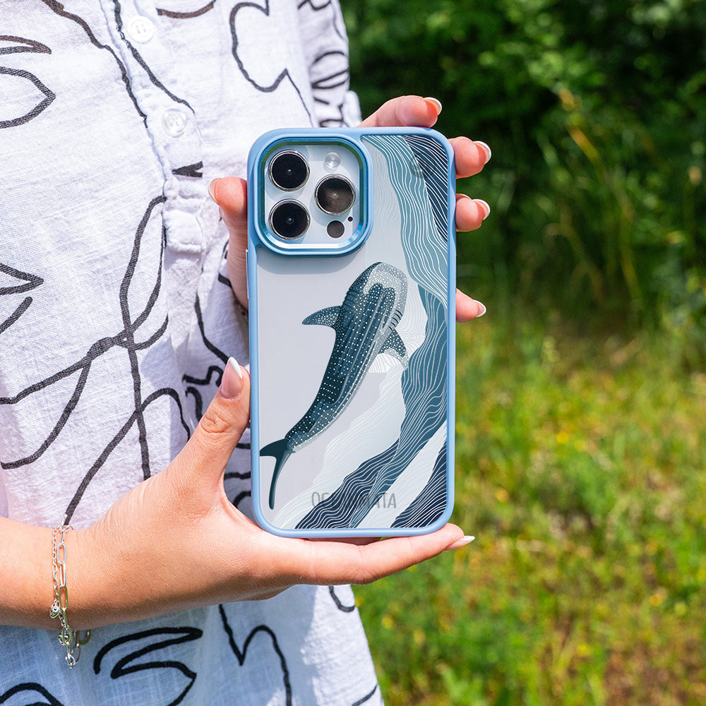 iPhone 11 Hülle - Walhai blau - "DeepWater" - nachhaltig