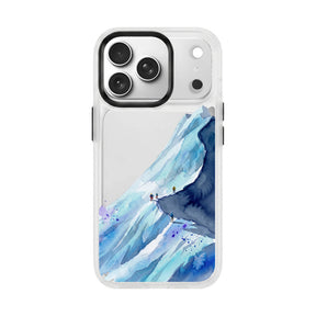 Nachhaltige Handyhülle iPhone 17 pro max Mountainblue — Vorderseite