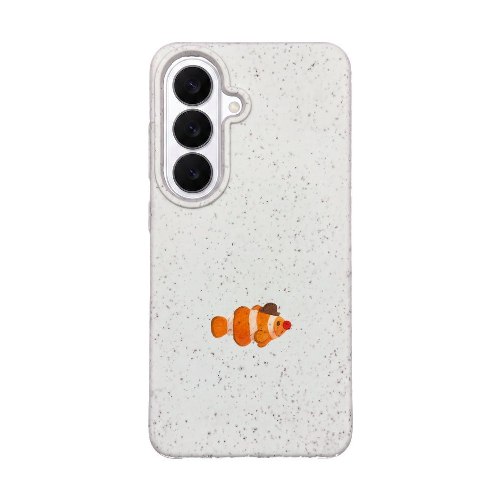 Samsung S26 Hülle - Clownfisch weiß - "Mr.Clown-Fish" - nachhaltig