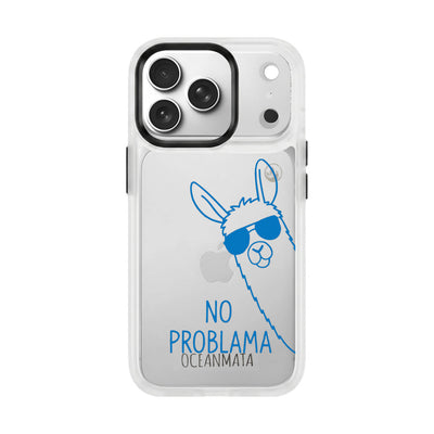 iPhone 18 Pro / 17 Pro Hülle - Lama - "No Problama" nachhaltig