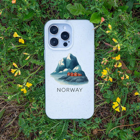 Biologisch abbaubare Handyhülle iPhone 16 pro Norway — kompostierbar — Bonus