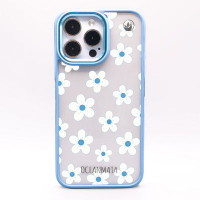 Samsung S25+ Hülle - Blumen - "Ocean Bloom" - nachhaltig