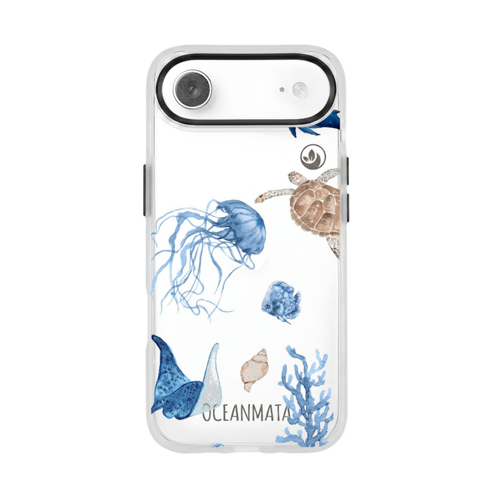 iPhone 17 Air Hülle - Schildkröte bunt - "Turtle & Friends" - nachhaltig