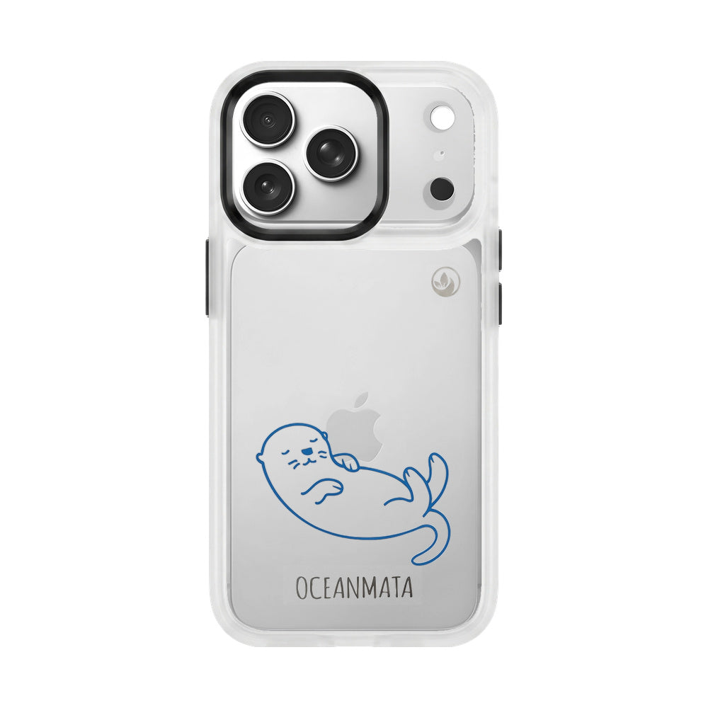 iPhone 17 pro Hülle - Otter blau - nachhaltig