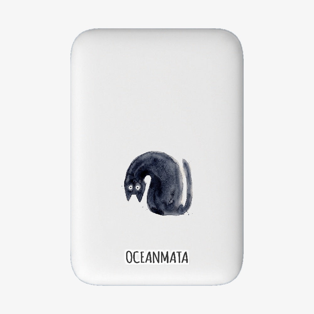 Powerbank MagSafe - "Blackcat" - nachhaltig