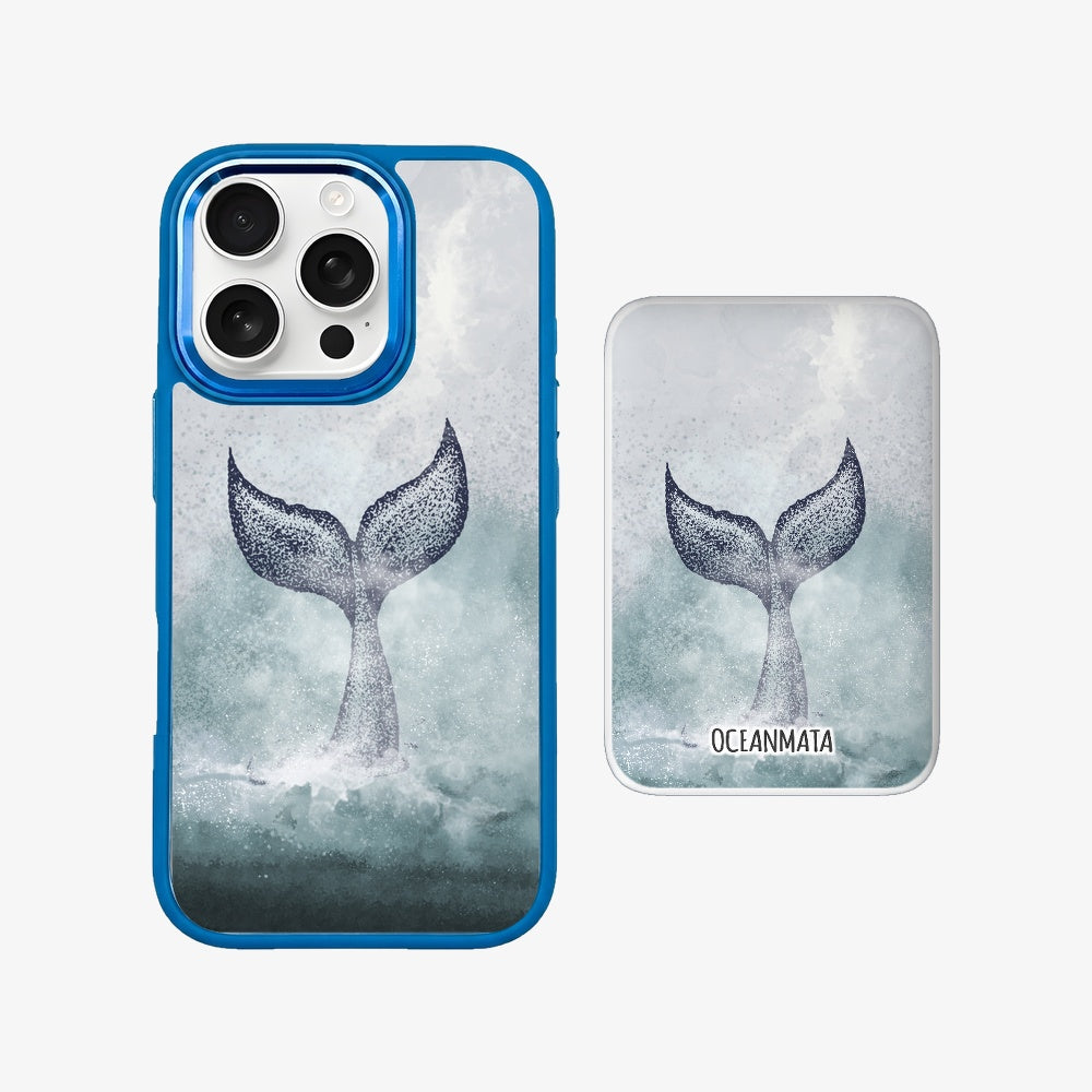 Powerbank MagSafe - "Dolphin" - nachhaltig