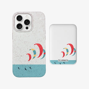 Powerbank MagSafe Kitesurf mit passender Hülle