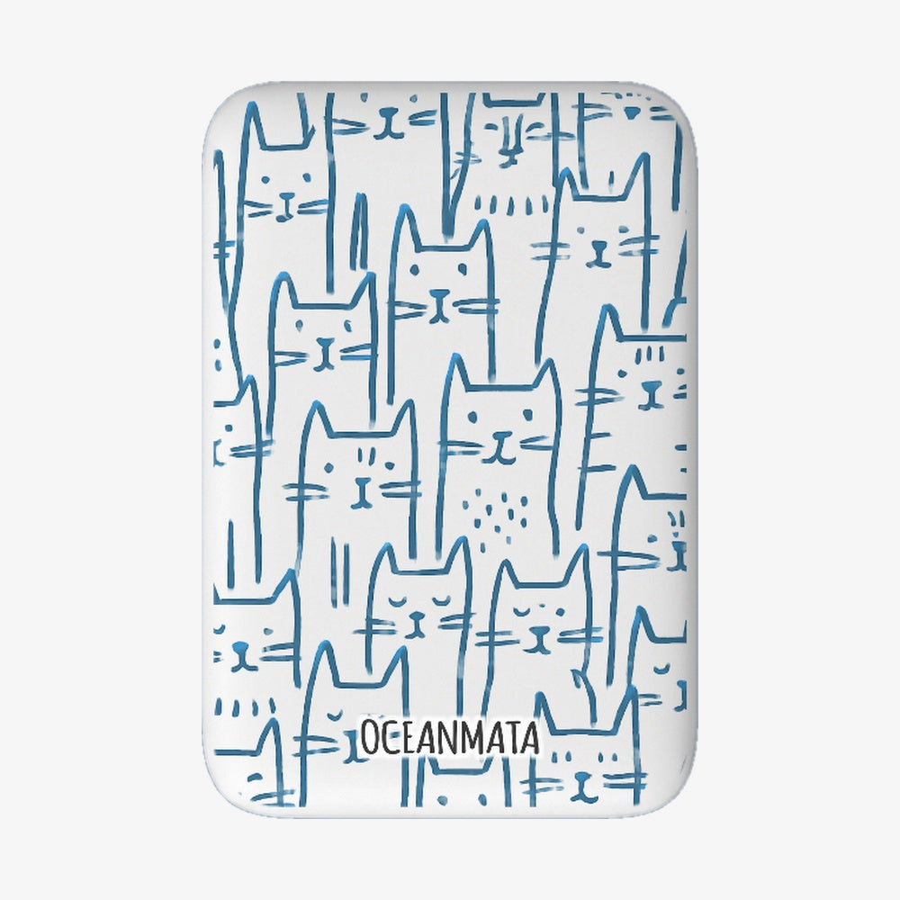 Powerbank MagSafe - "miau" - nachhaltig