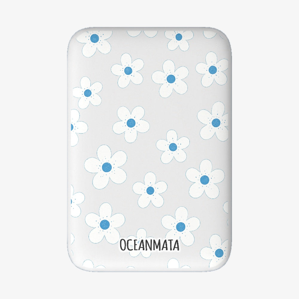 Powerbank MagSafe - "Ocean Bloom" - nachhaltig