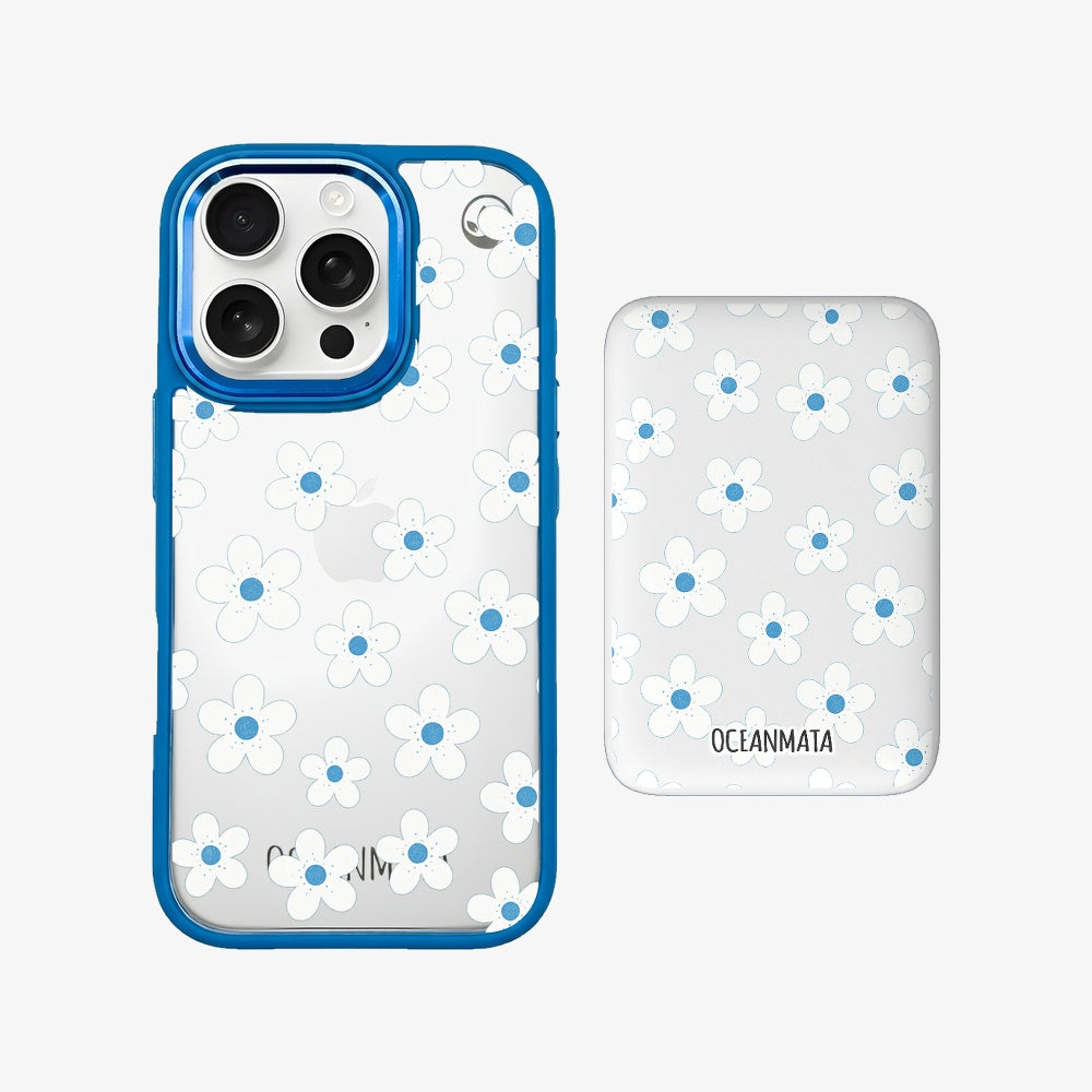 Powerbank MagSafe - "Ocean Bloom" - nachhaltig