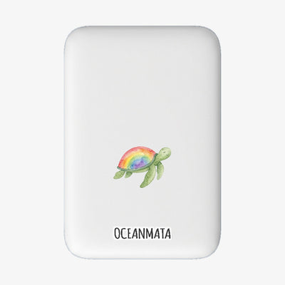 Powerbank MagSafe - "Queertle" - nachhaltig