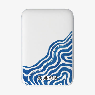 Powerbank MagSafe - "Summerwave" - nachhaltig