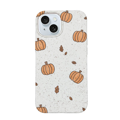 iPhone 15 Hülle - Kürbis - "Pumpkin" - nachhaltig