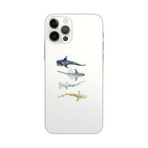 Biologisch abbaubare Handyhülle iPhone 12 pro / iPhone 12 Sharkproject — kompostierbar — Vorderseite
