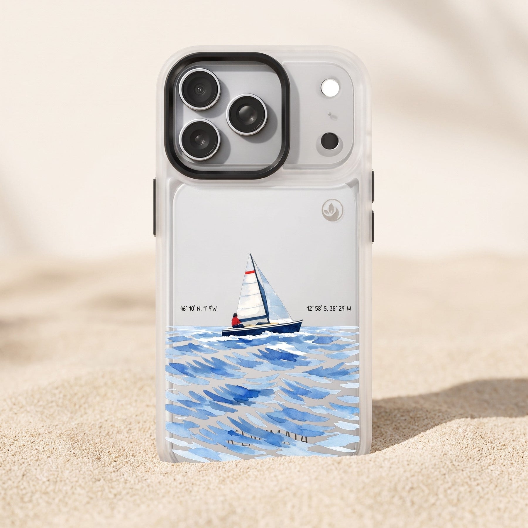 Nachhaltige Handyhülle Samsung S25 Towardsthehorizon aus Ocean Plastic — Freisteller