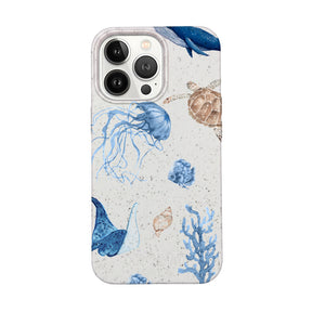 Biologisch abbaubare Handyhülle iPhone 13 pro max Turtleandfriends — kompostierbar — Vorderseite
