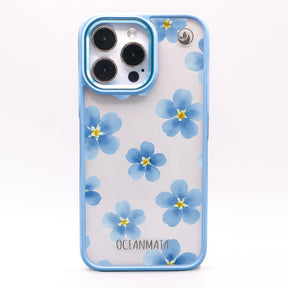 iPhone 15 pro max Hülle - vergissmeinnicht - "forget-me-not" - nachhaltig