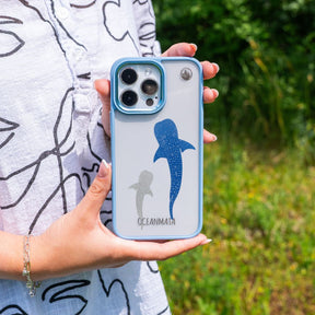 iPhone 15 pro max Hülle - Walhai blau - "Walhai" - nachhaltig