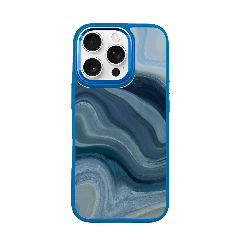 iPhone 16 pro max Hülle - Welle abstrakt - "Summerwave" - nachhaltig