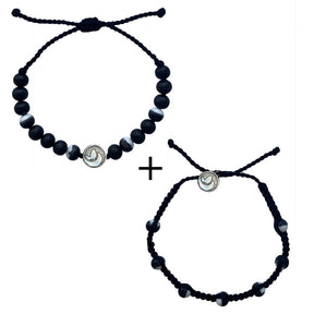 Armband schwarz "OCEAN PLASTIC"