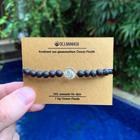 Armband schwarz "OCEAN PLASTIC"